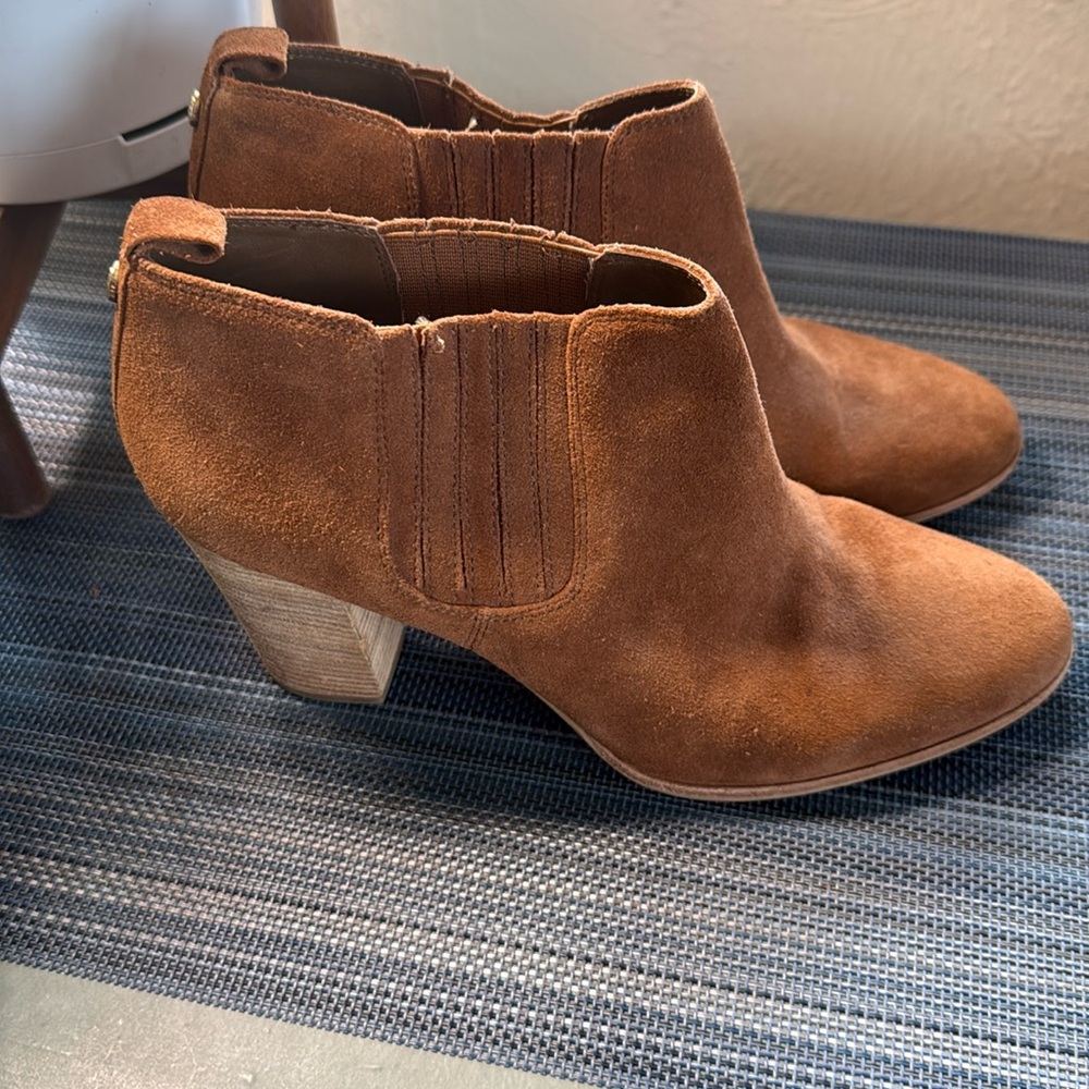 Michael Kors Suede Show Booties